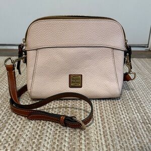 Dooney & Bourke Light Pink Pebble Grain Cameron Crossbody Bag